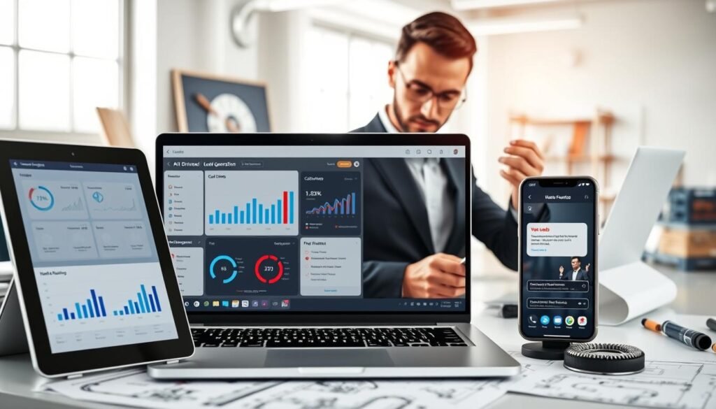 automate plumbing leads with AI